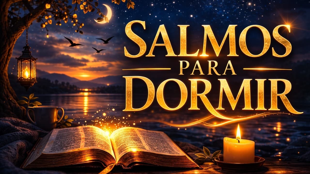 Salmos para Dormir | Meditação Cristã Noturna para Sono Profundo e Paz em Deus