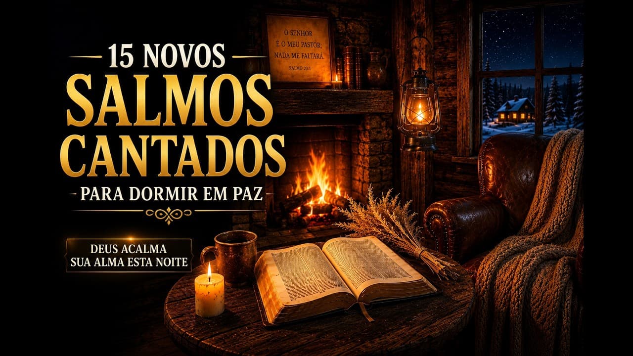 Salmos Cantados Para Acalmar a Alma | Oração, Paz e Descanso em Deus