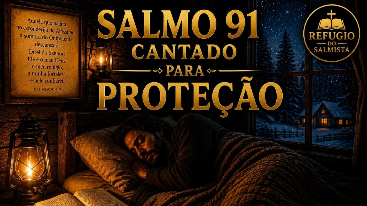 SALMO 91 CANTADO | Proteção de Deus Esta Noite