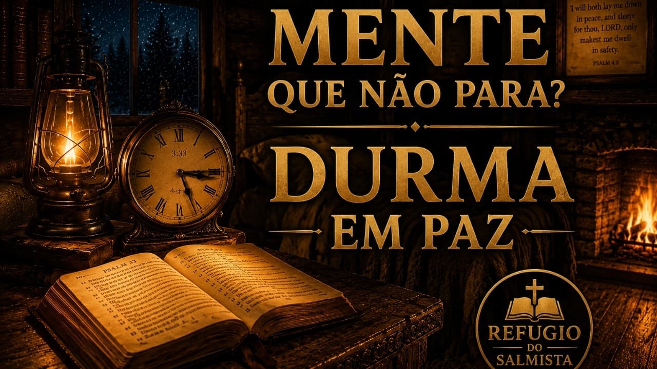 Salmos para Noites de Ansiedade | Quando o Pensamento Não Para, Aquiete-se em Deus