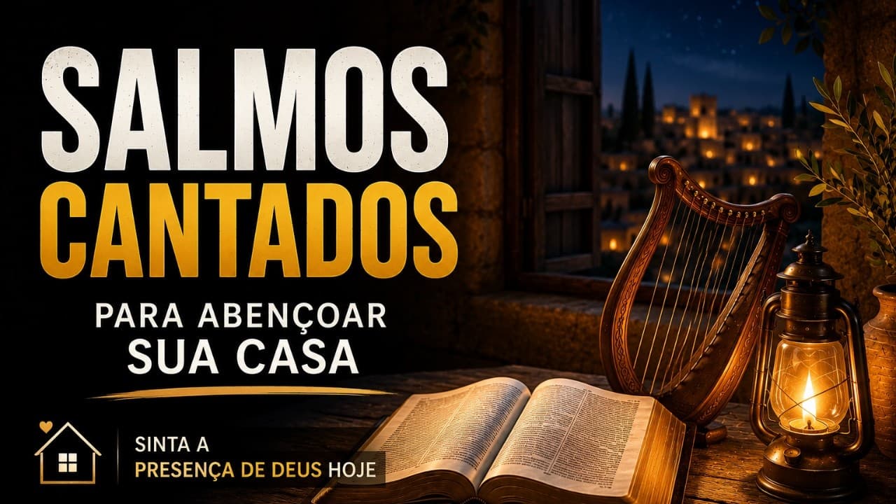 Louvores de Davi Para Abençoar Sua Casa | Salmos Cantados de Adoração
